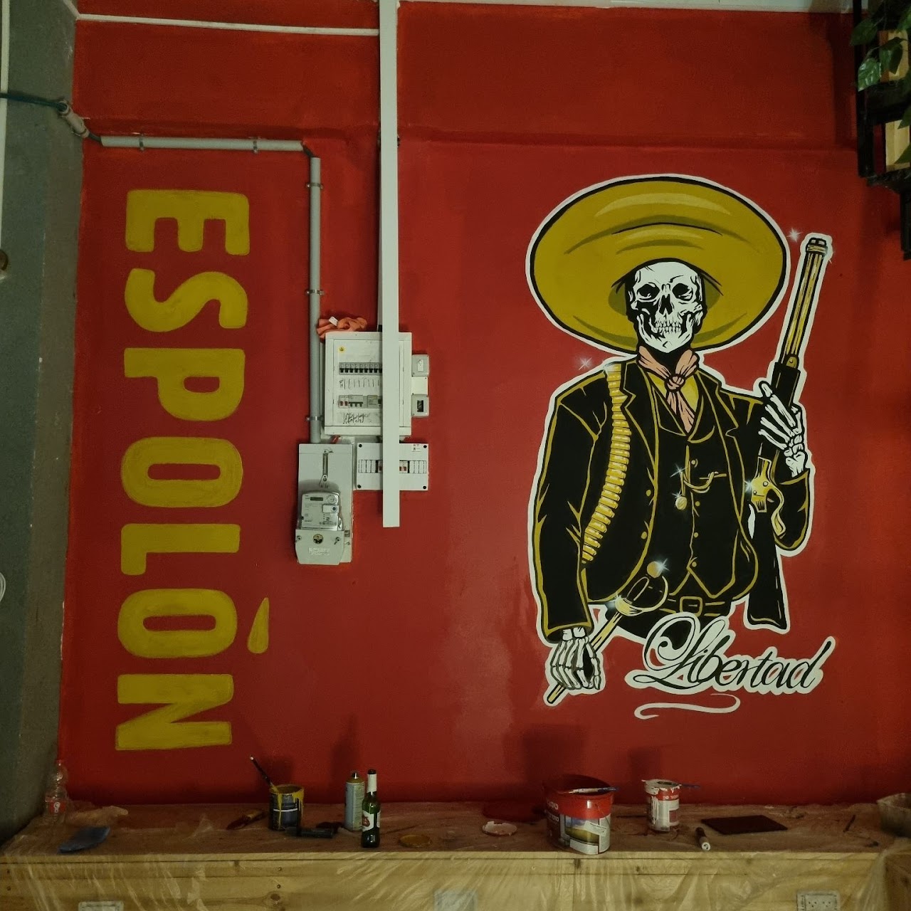 California Bar mural, view 1