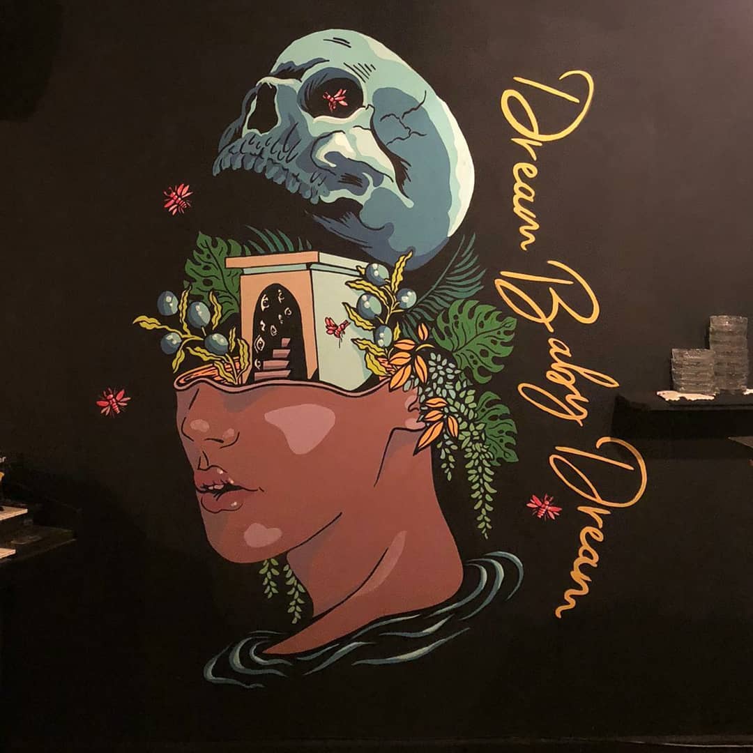 California Bar mural, view 4