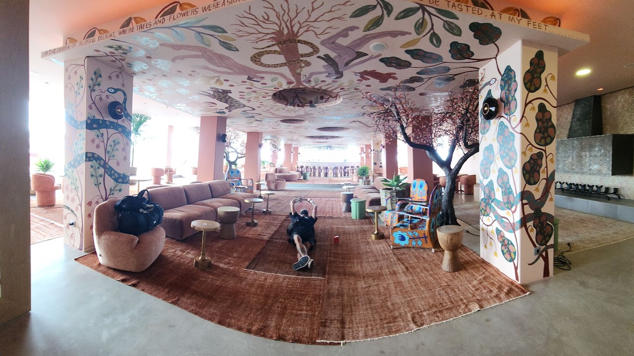 NYX Hotel mural, view 1