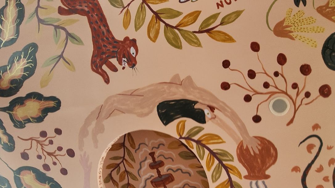 NYX Hotel mural, view 2